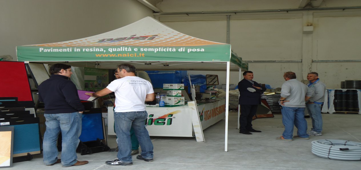 dimostrazione prodotti Naici a Coriano